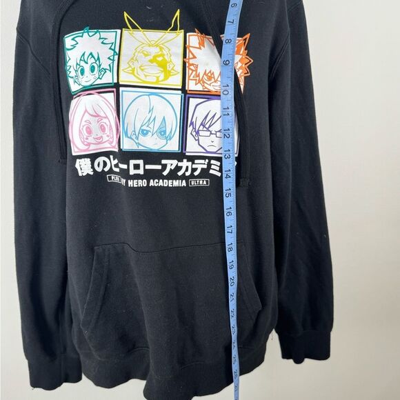 Funimation Black My Hero Academia Hoodie teens sweatshirt - Picture 9 of 10